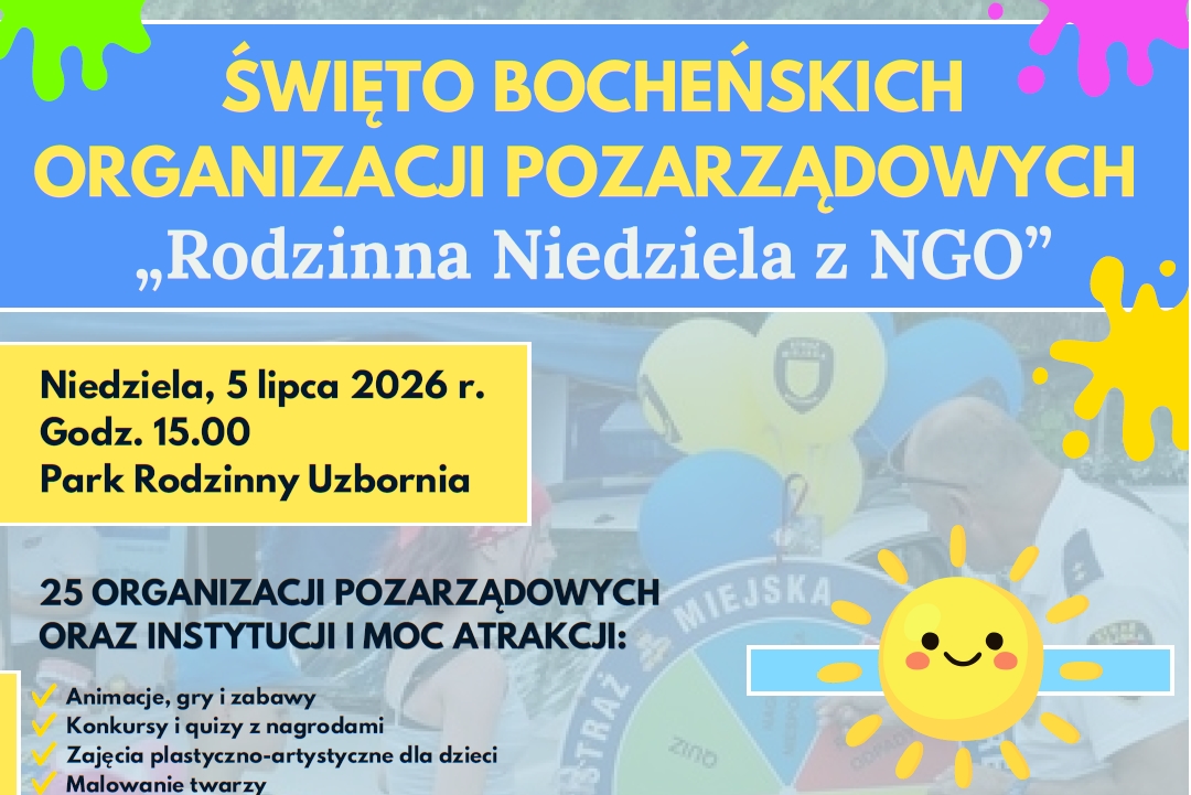 XI Święto Bocheńskich Organizacji Pozarządowych. Rodzinna impreza pełna atrakcji