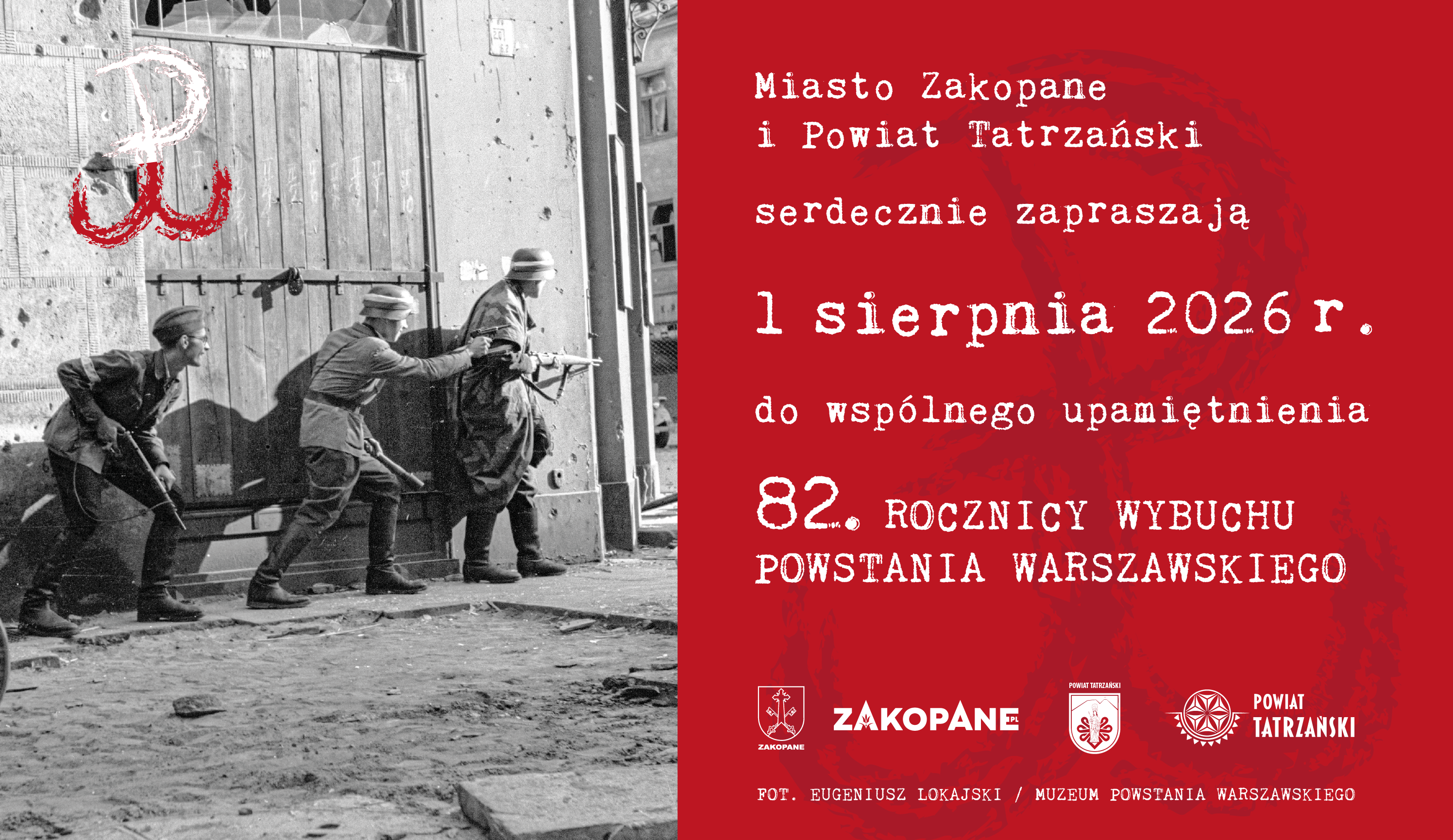 Zakopane uczci 82. rocznicę Powstania Warszawskiego. Będą syreny i msza