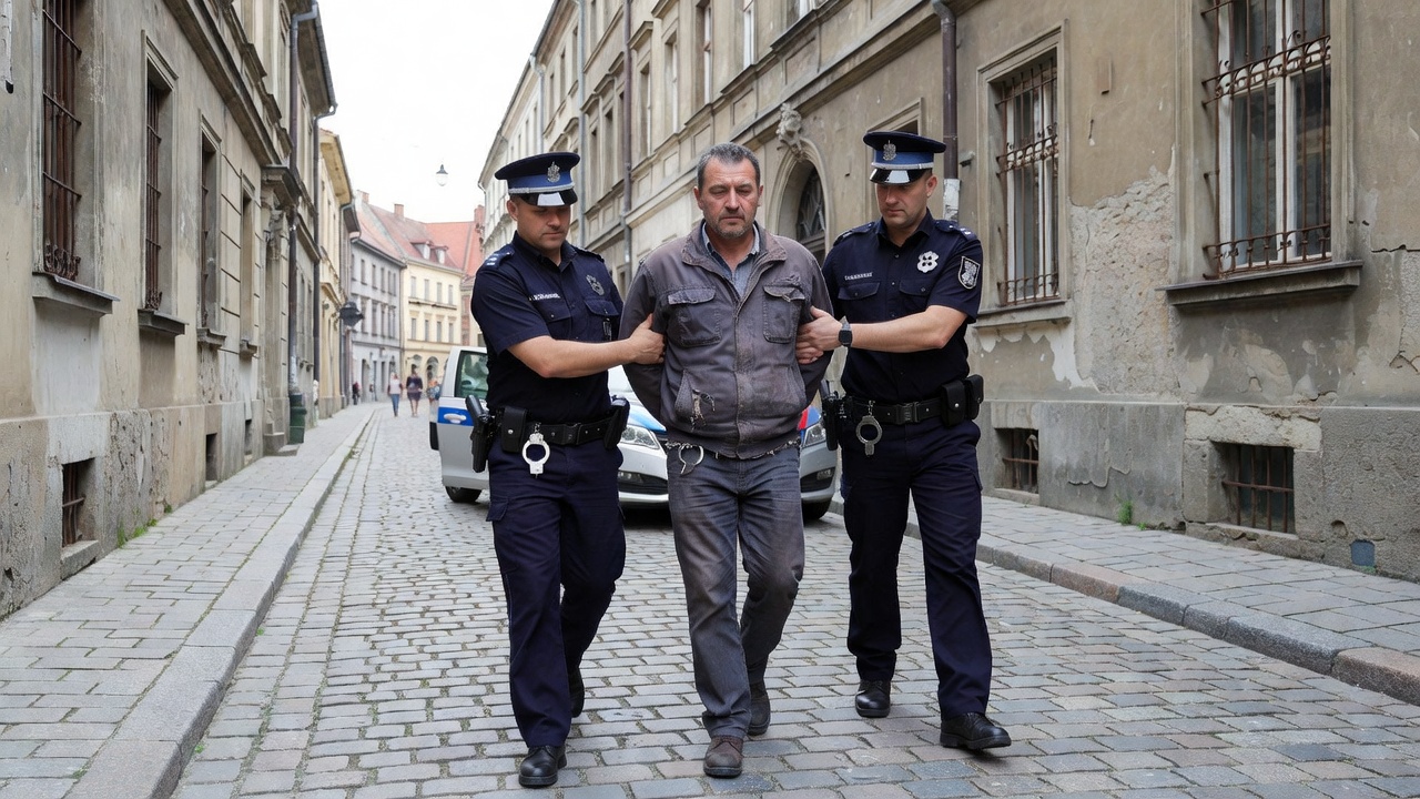 Zatrzymany za rozbój w Miechowie. 39-latek usłyszał 6 zarzutów