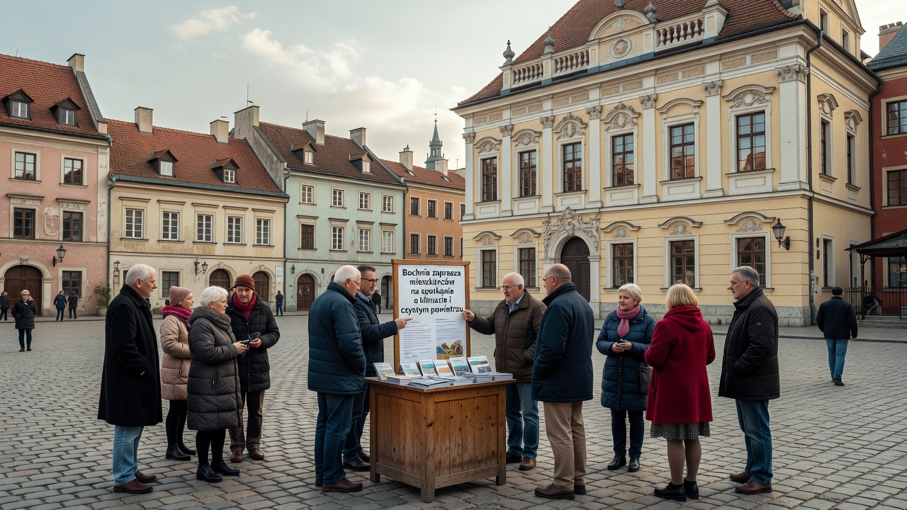 Bochnia zaprasza mieszkańców na spotkanie o klimacie i czystym powietrzu