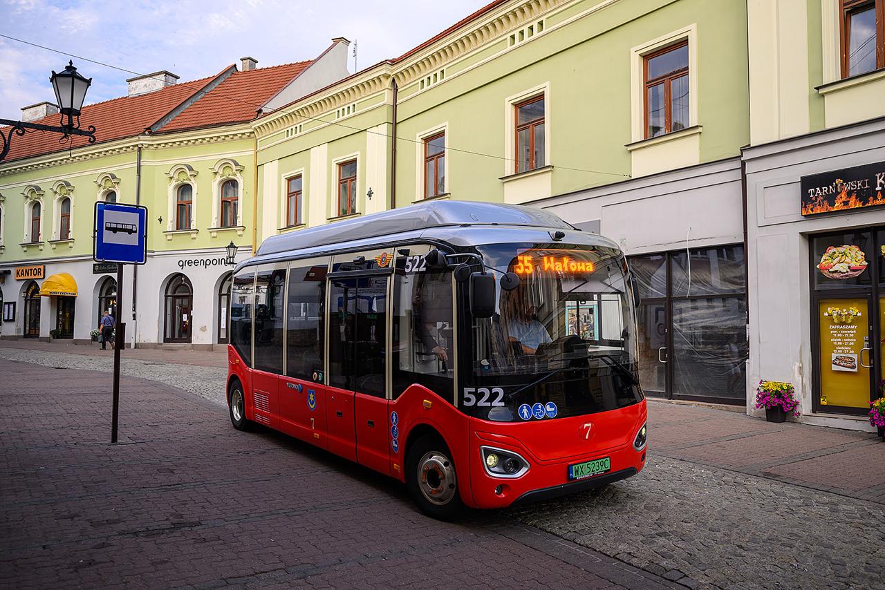 Darmowy autobus po centrum Tarnowa. Linia 55 już kursuje