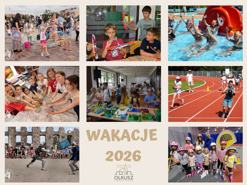 Olkusz zorganizował bogatą ofertę wakacyjnych atrakcji dla dzieci i dorosłych