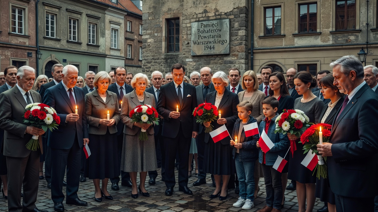Oświęcim uczciło 82. rocznicę Powstania Warszawskiego