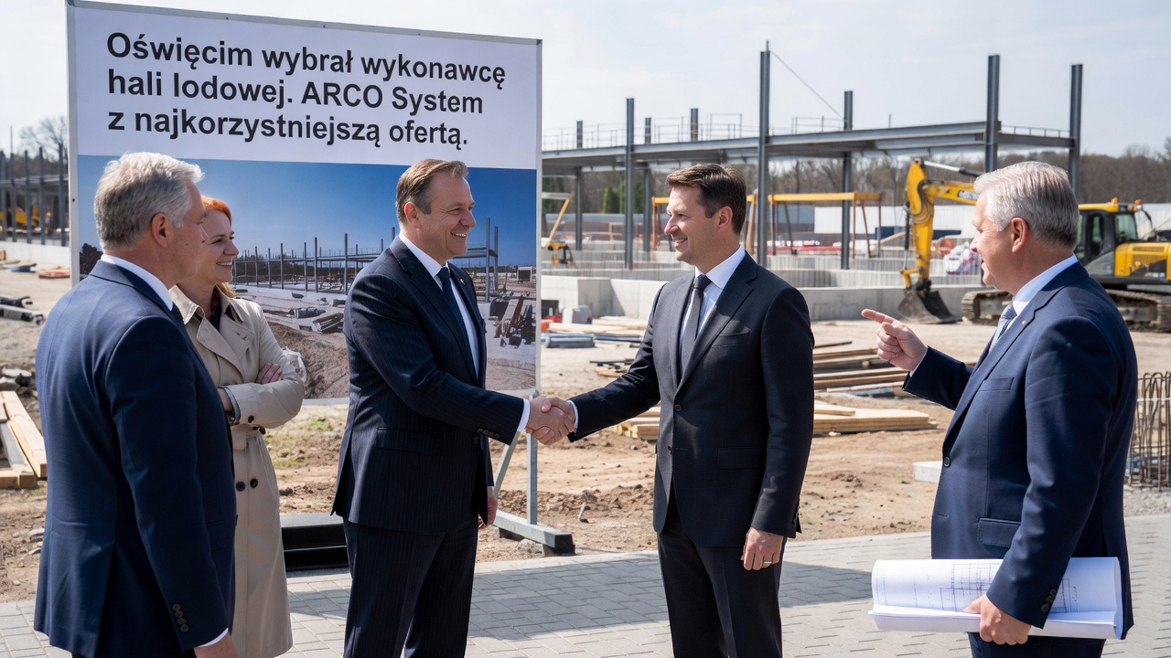 Oświęcim wybrał wykonawcę hali lodowej. ARCO System z najkorzystniejszą ofertą