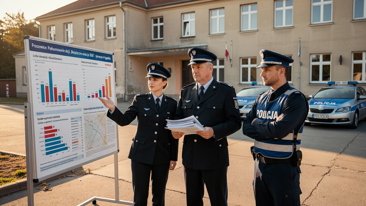 Policja Proszowice podsumowała pierwszych cztery tygodnie akcji „Bezpieczne wakacje 2026"