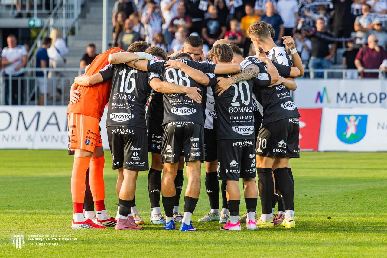 Sandecja Nowy Sącz zmierzy się z Polonią Środa Wielkopolska w Pucharze Polski