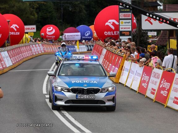 Tour de Pologne pod Tatrami. W sobotę zamknięte drogi w powiecie tatrzańskim