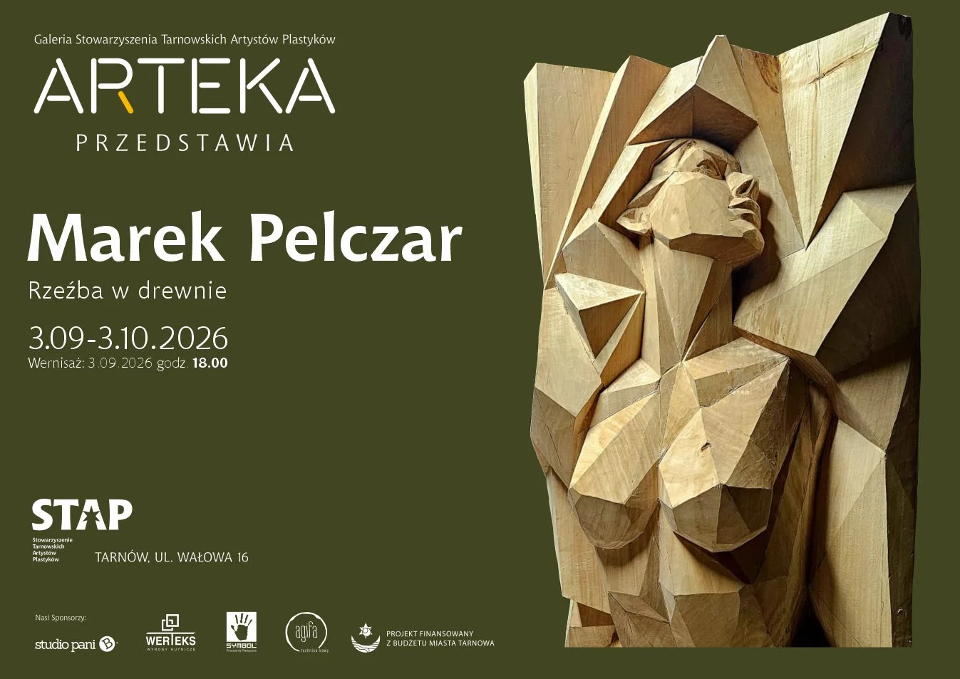 Wernisaż prac Marka Pelczara w Tarnowie