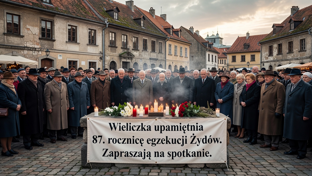 Wieliczka upamiętnią 87. rocznicę egzekucji Żydów. Zapraszają na spotkanie