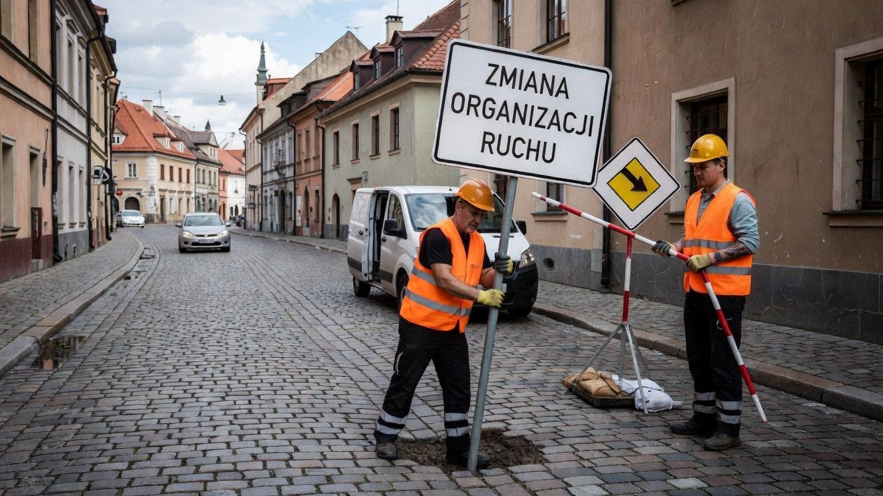 Wieliczka: zmiana organizacji ruchu przy ul. Piłsudskiego