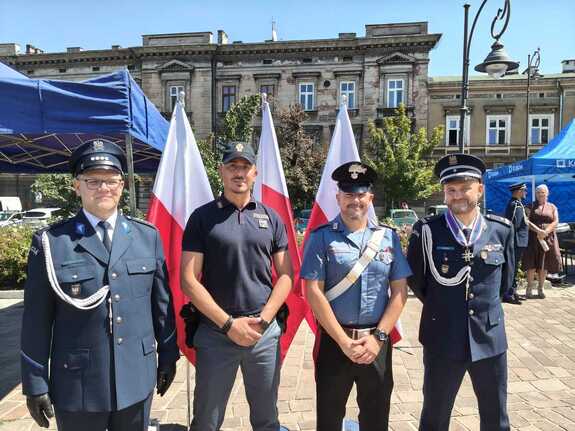 Włoscy policjanci zakończyli wspólne patrole w Krakowie