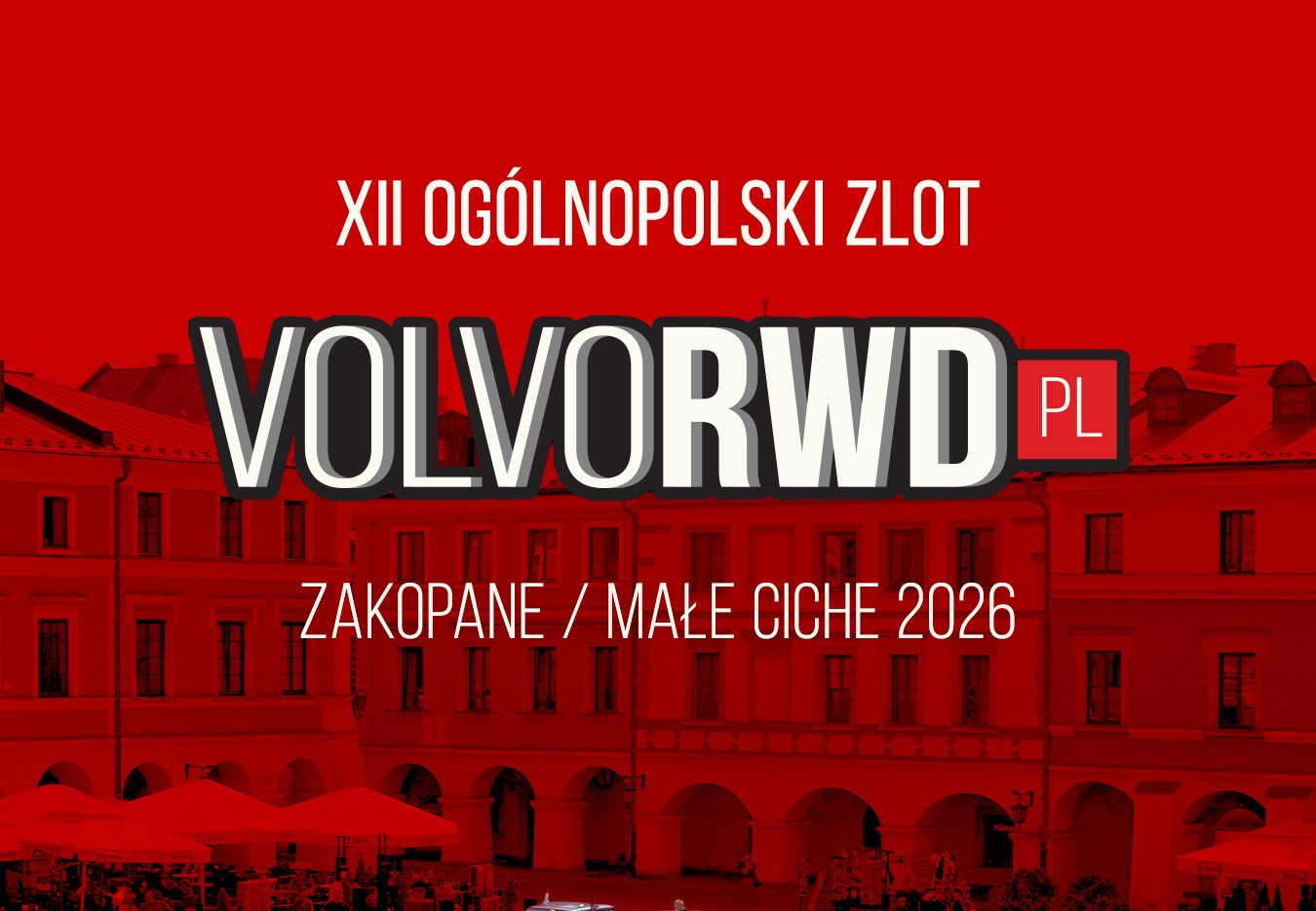 XII Zlot Volvo RWD zawitał do Zakopanego. Klasyki na Placu Niepodległości