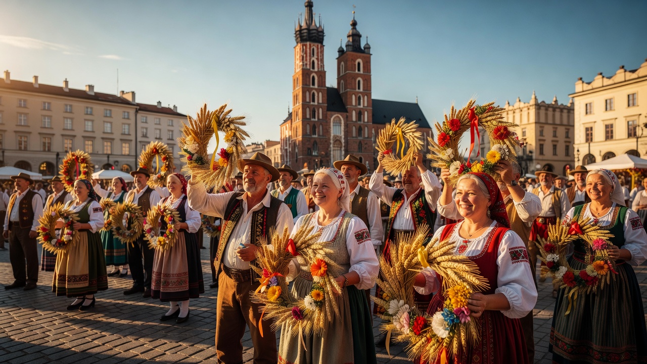 XXVIII Dożynki Województwa Małopolskiego впервые w Krakowie. Będzie Msza Święta i wielkie święto tradycji