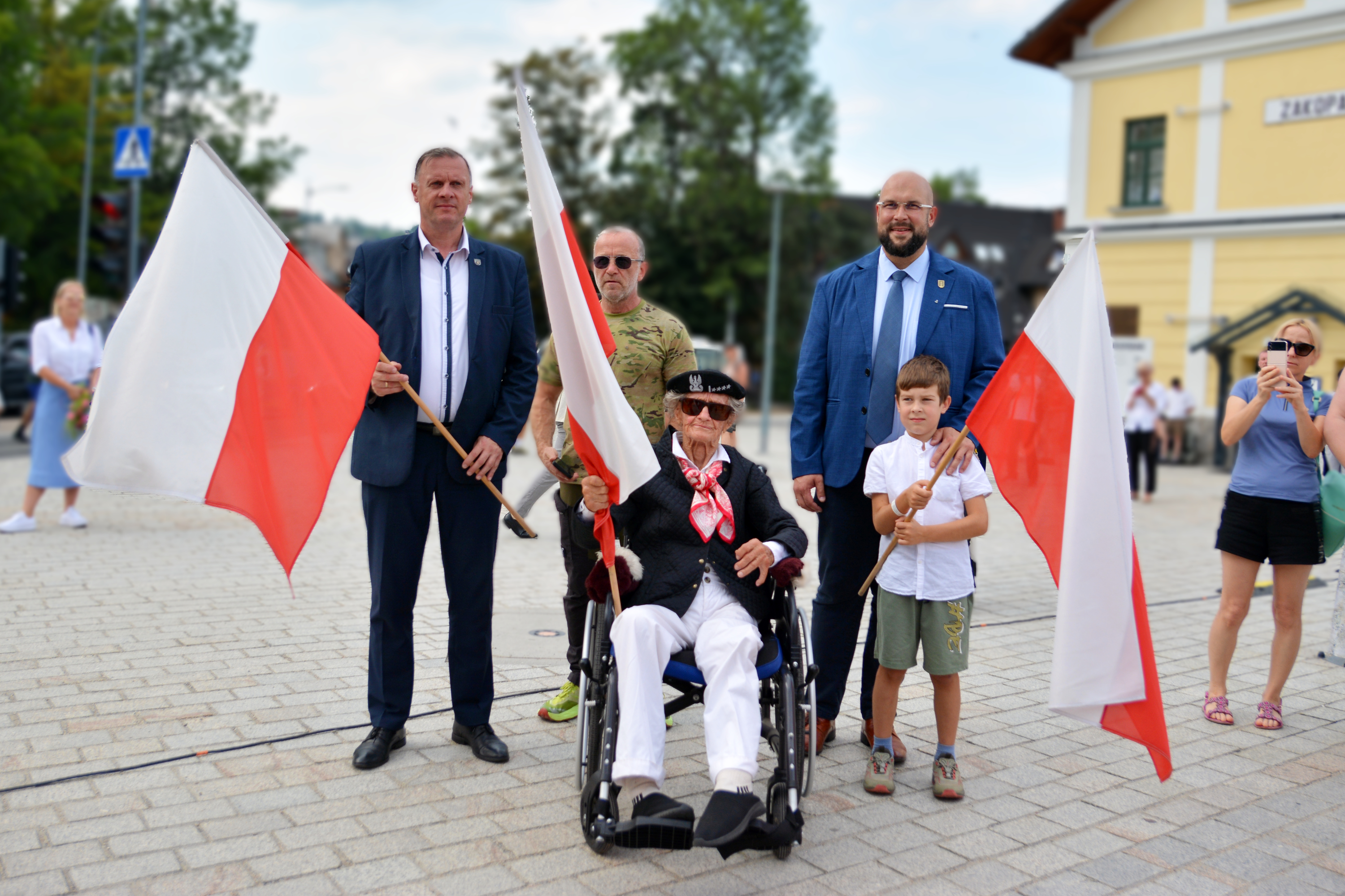 Zakopane uczcziło 82. rocznicę Powstania Warszawskiego z uczestniczką walk