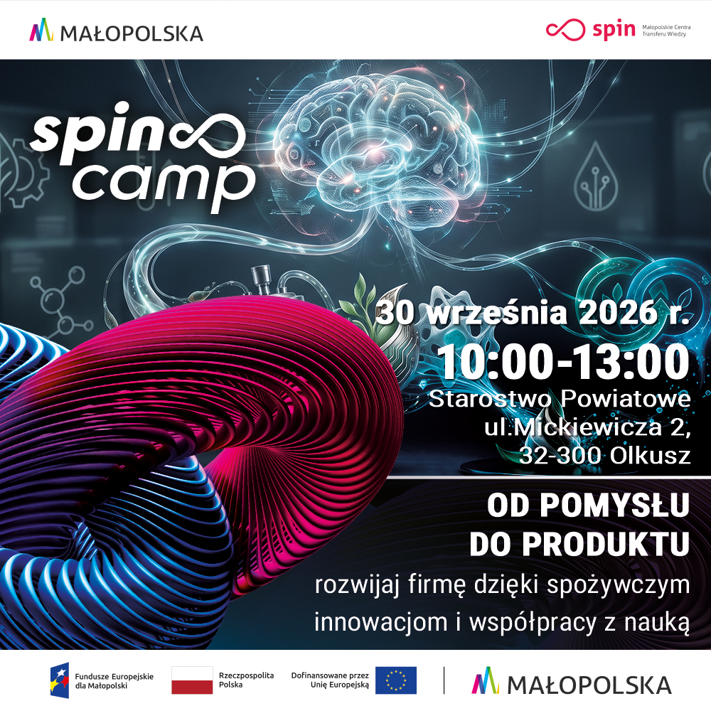 12. SPIN CAMP w Olkuszu. Warsztaty dla małych firm o innowacjach spożywczych