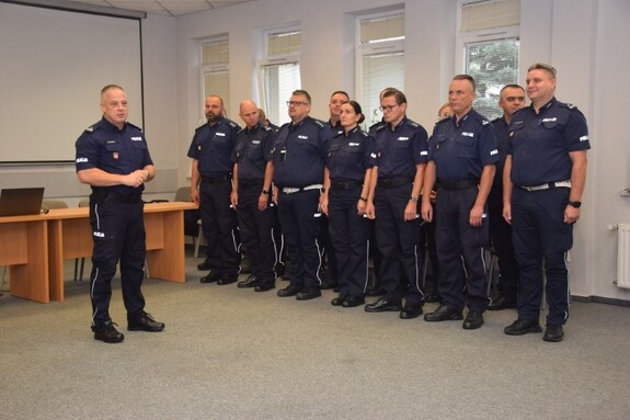 14 policjantów z Chrzanowa awansowało na wyższe stopnie