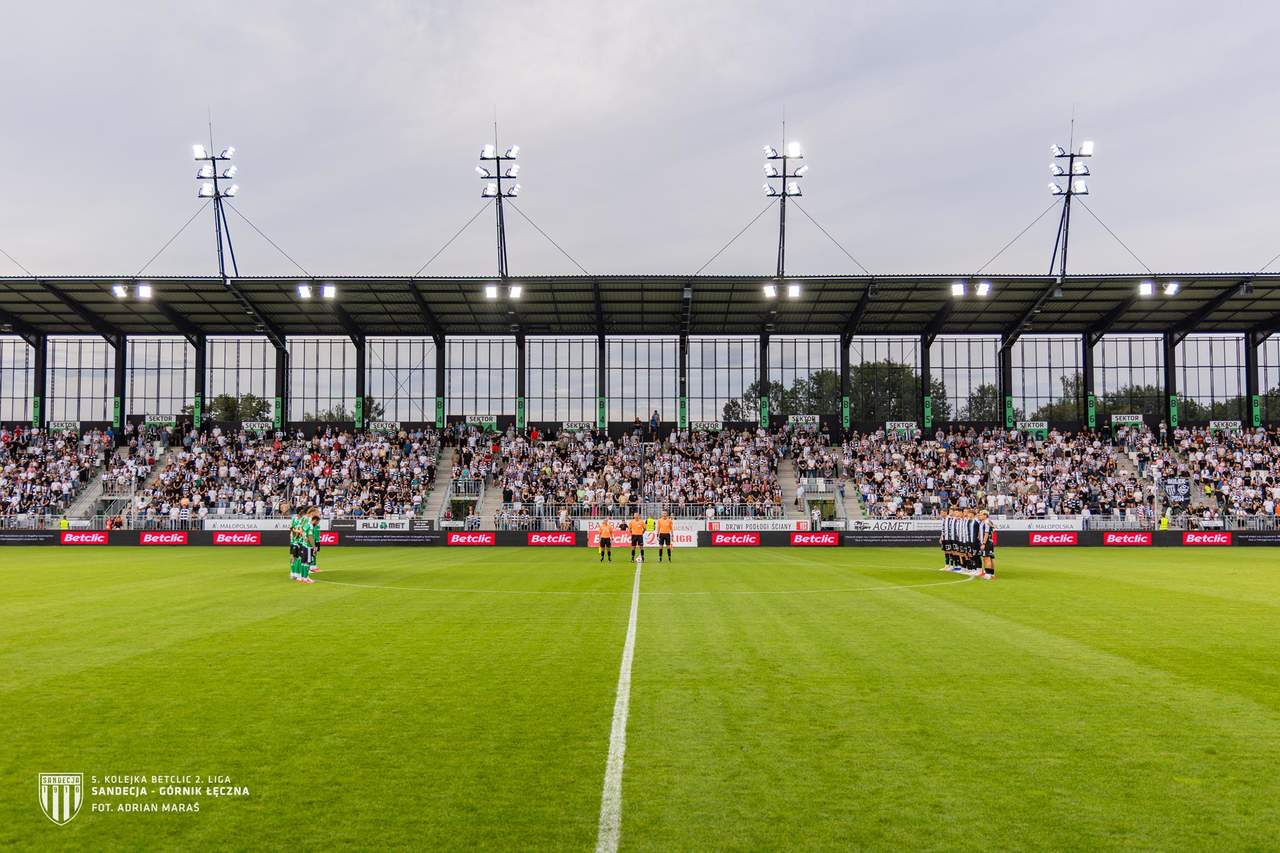Akredytacja na mecz Sandecji ze Śląskiem II. Termin kończy się 11 września