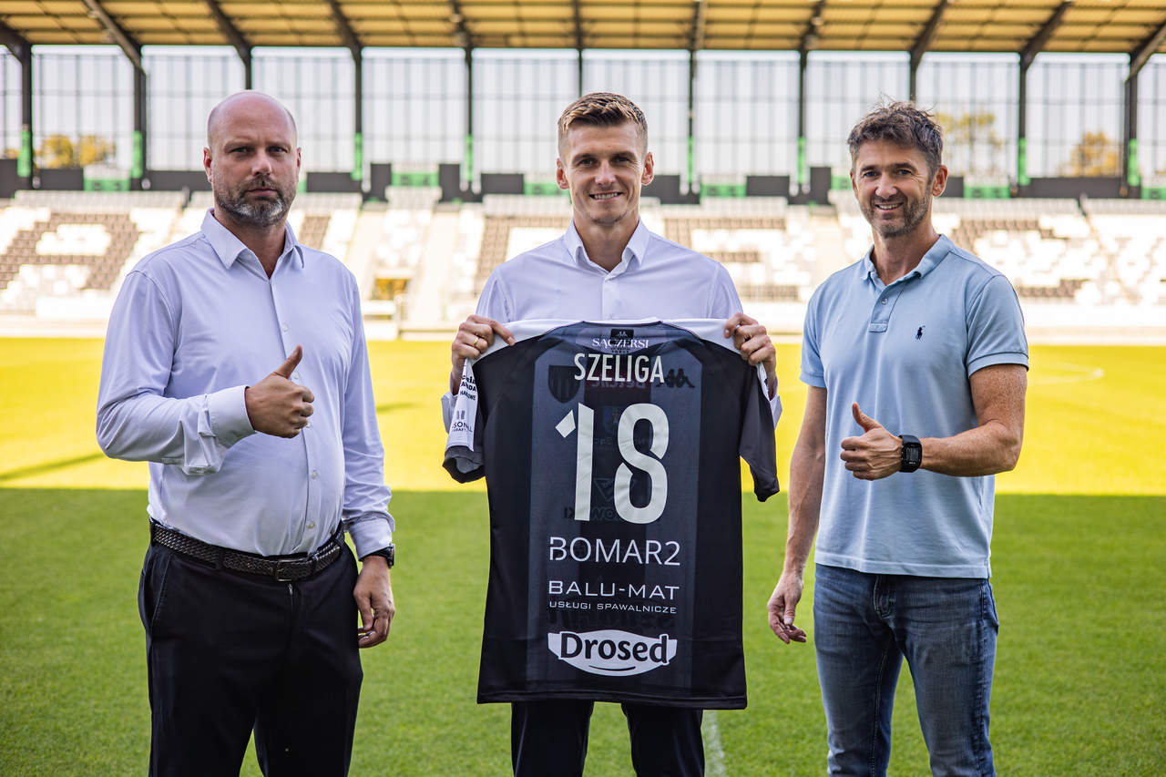 Bartosz Szeliga wraca do Sandecji. Doświadczony obrońca podpisał umowę