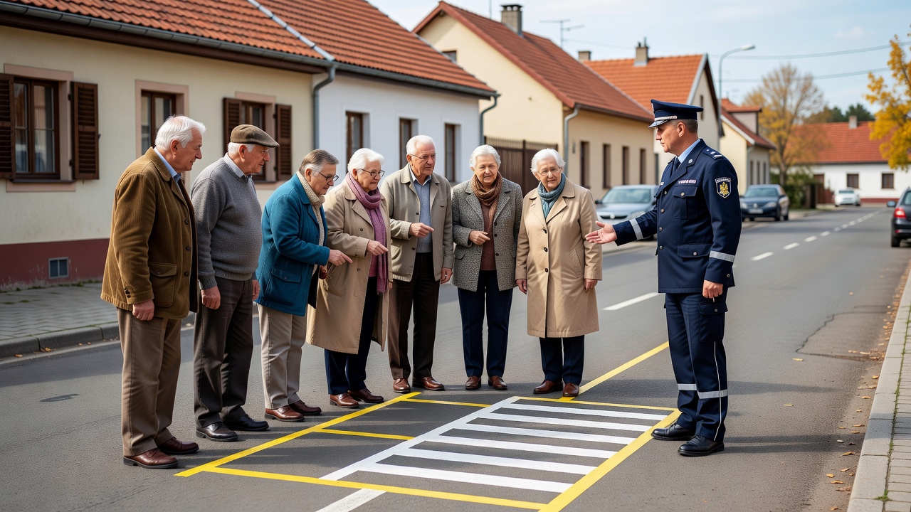 Bezpieczni 60+ - akcja edukacyjna dla seniorów na drodze