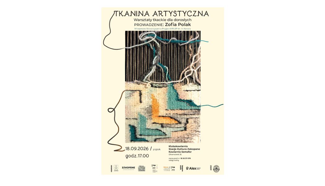 Bezpłatne warsztaty tkaniny artystycznej w Zakopanem