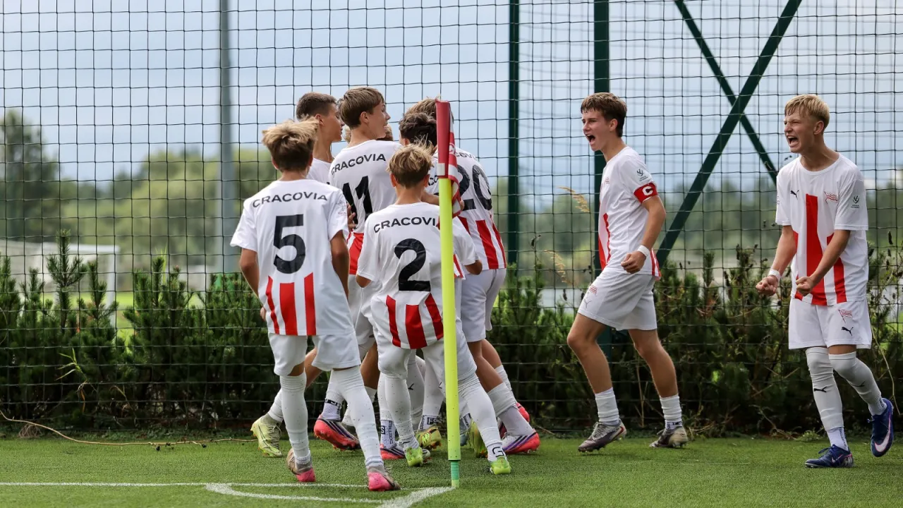 Cracovia U-15 rozbija Koronę. Dominacja i mocna odpowiedź drużyny