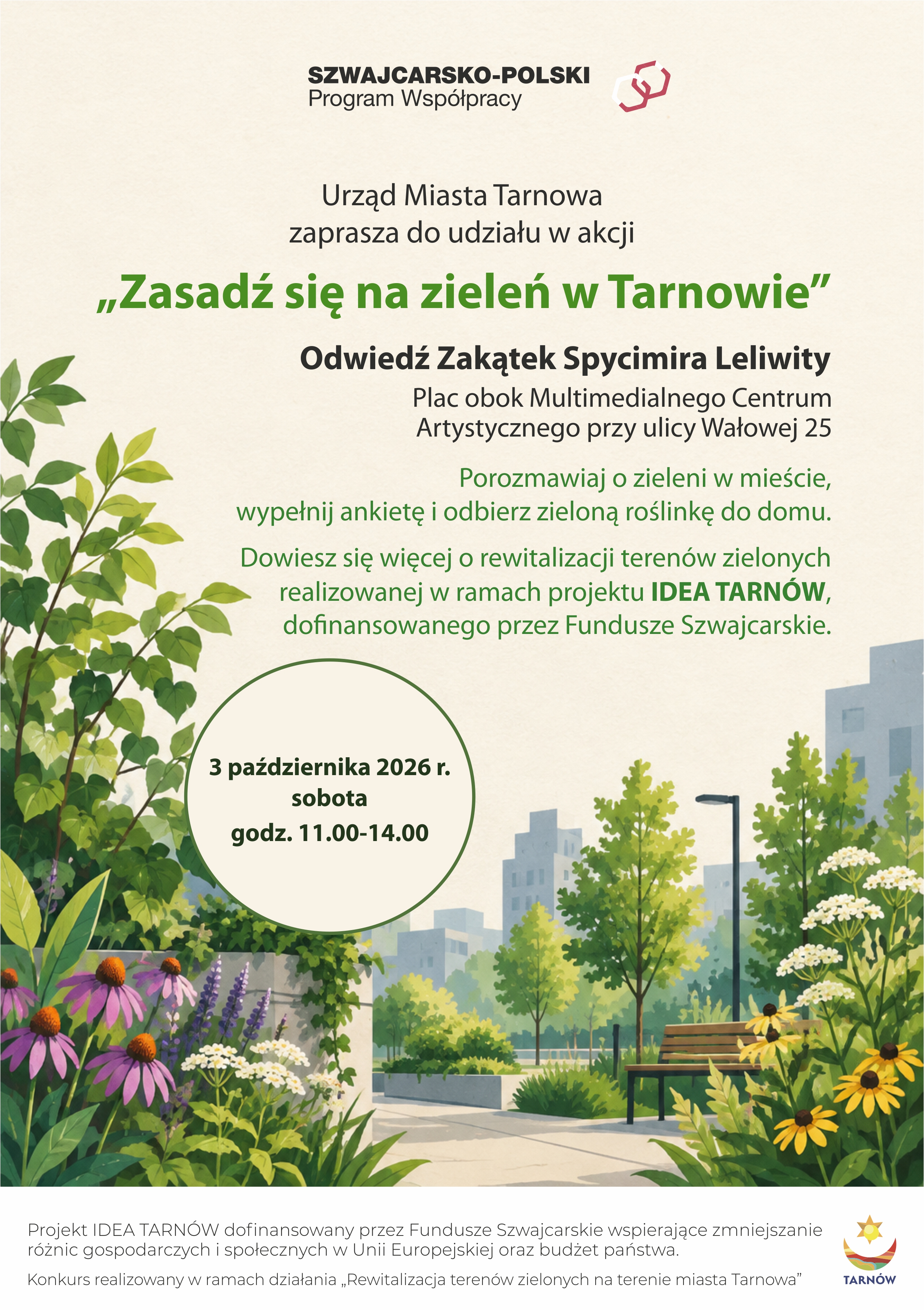 Darmowe rośliny dla mieszkańców. Tarnów rozdaje kwiaty