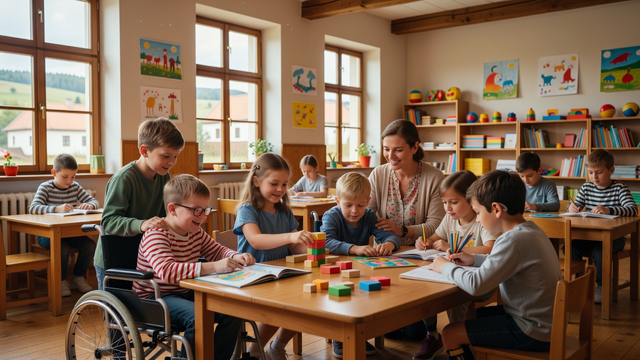 Edukacja włączająca dla uczniów ze specjalnymi potrzebami w Osieku