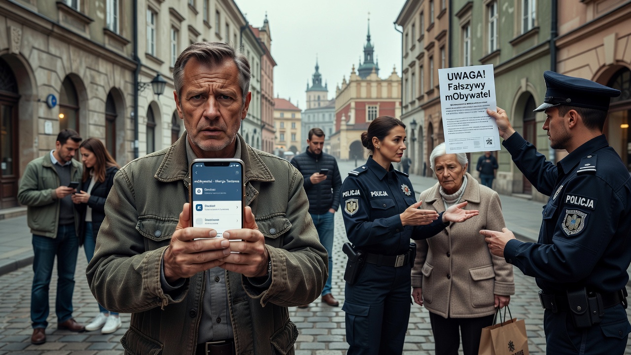 Fałszywy mObywatel zagraża Małopolanom. Policja ostrzega przed oszustwami