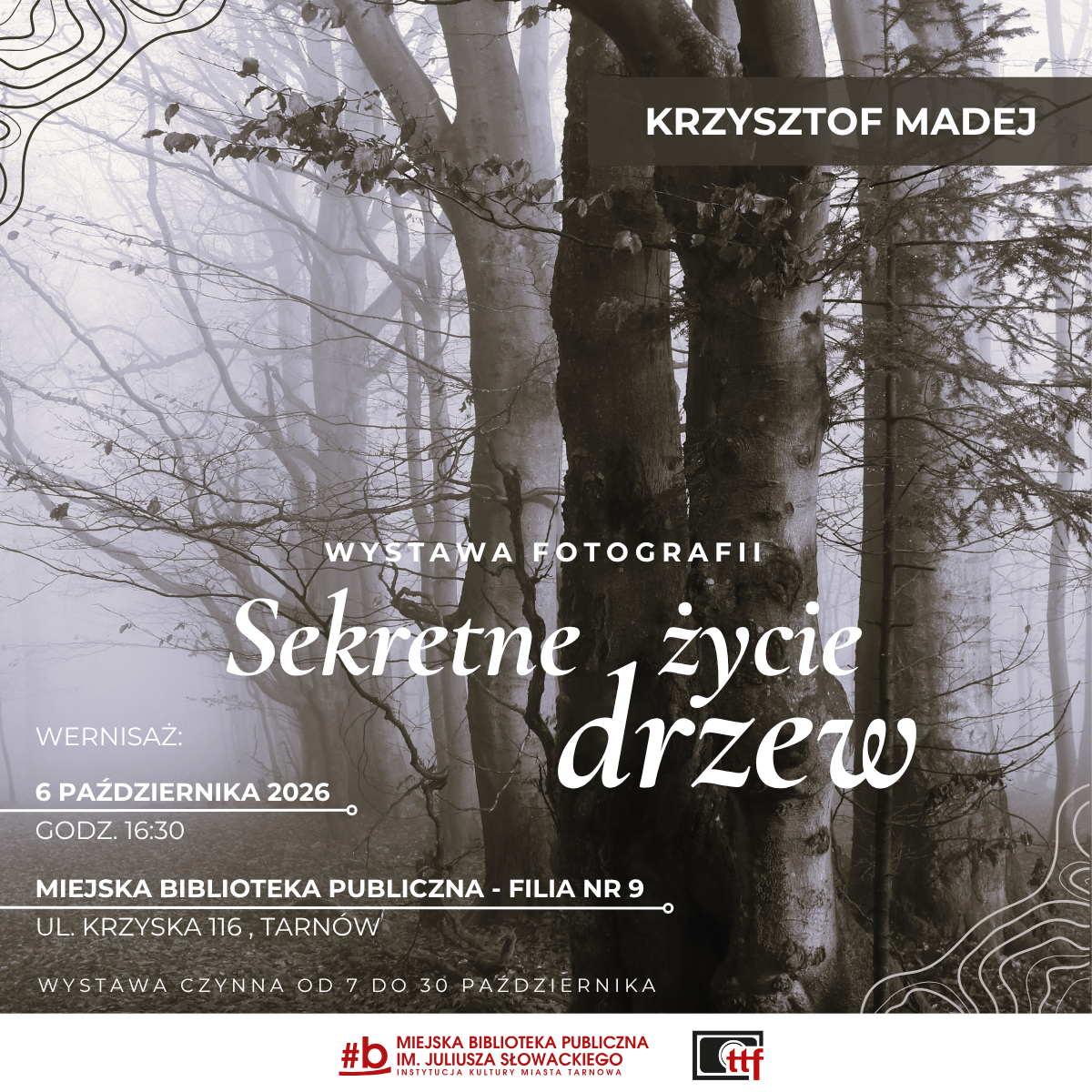 Fotografie Krzysztofa Madeja na wystawie w Tarnowie