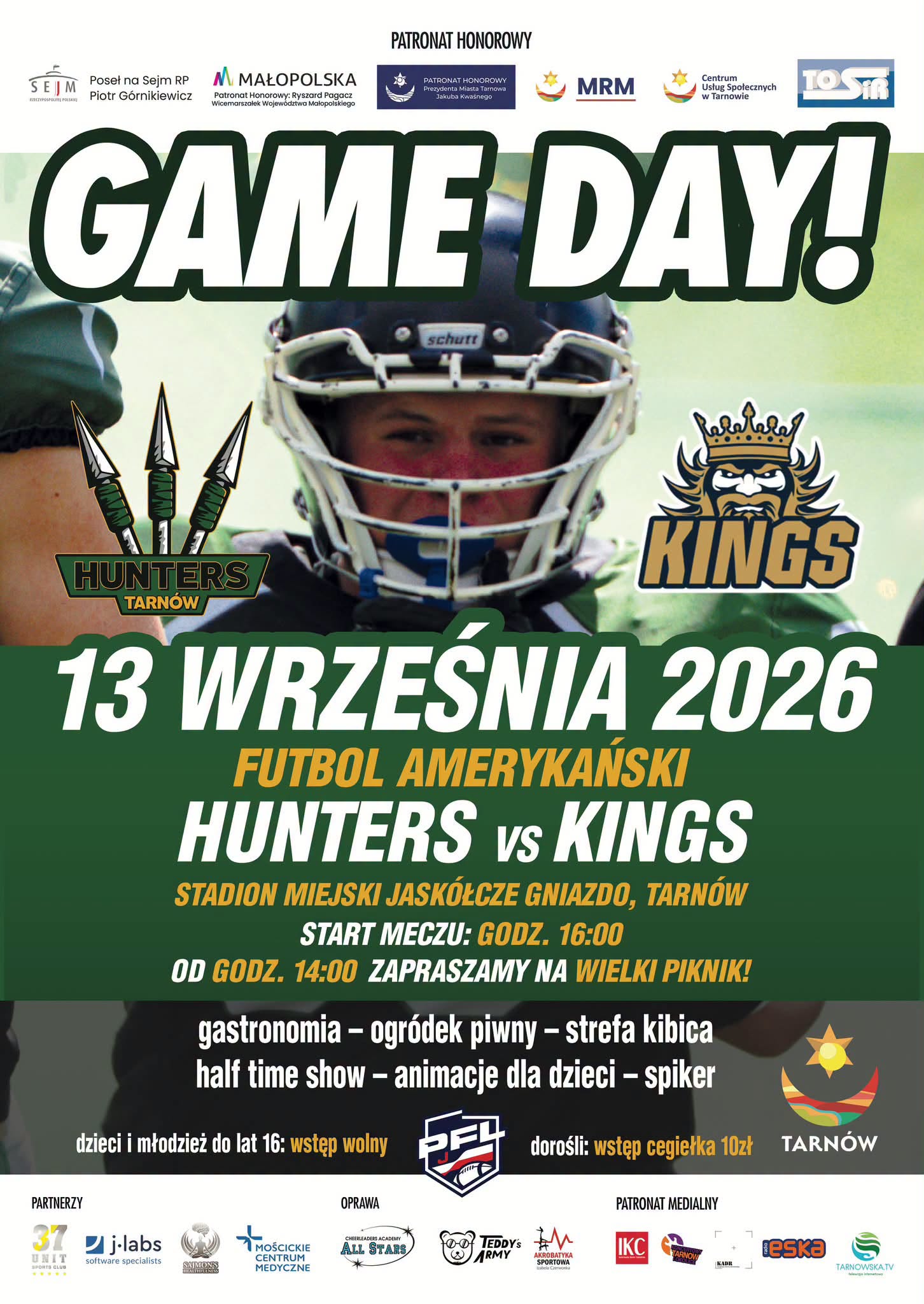 Hunters Tarnów grają u siebie. Czeka ich spore wyzwanie