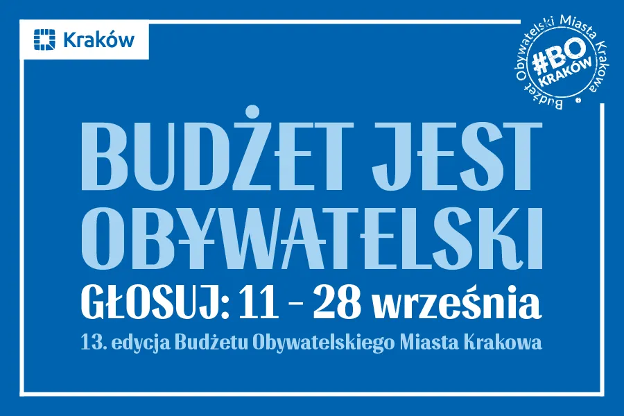 Kraków głosuje. 54 miliony złotych dla projektów mieszkańców