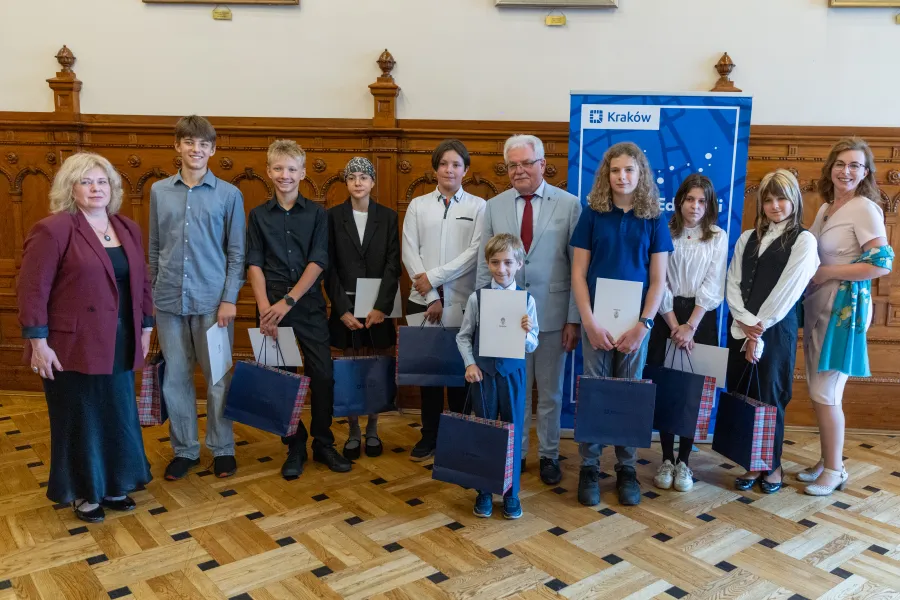 Kraków nagrodził młode talenty. Drużyna z Odysei Umysłu pojechała na światowe finały