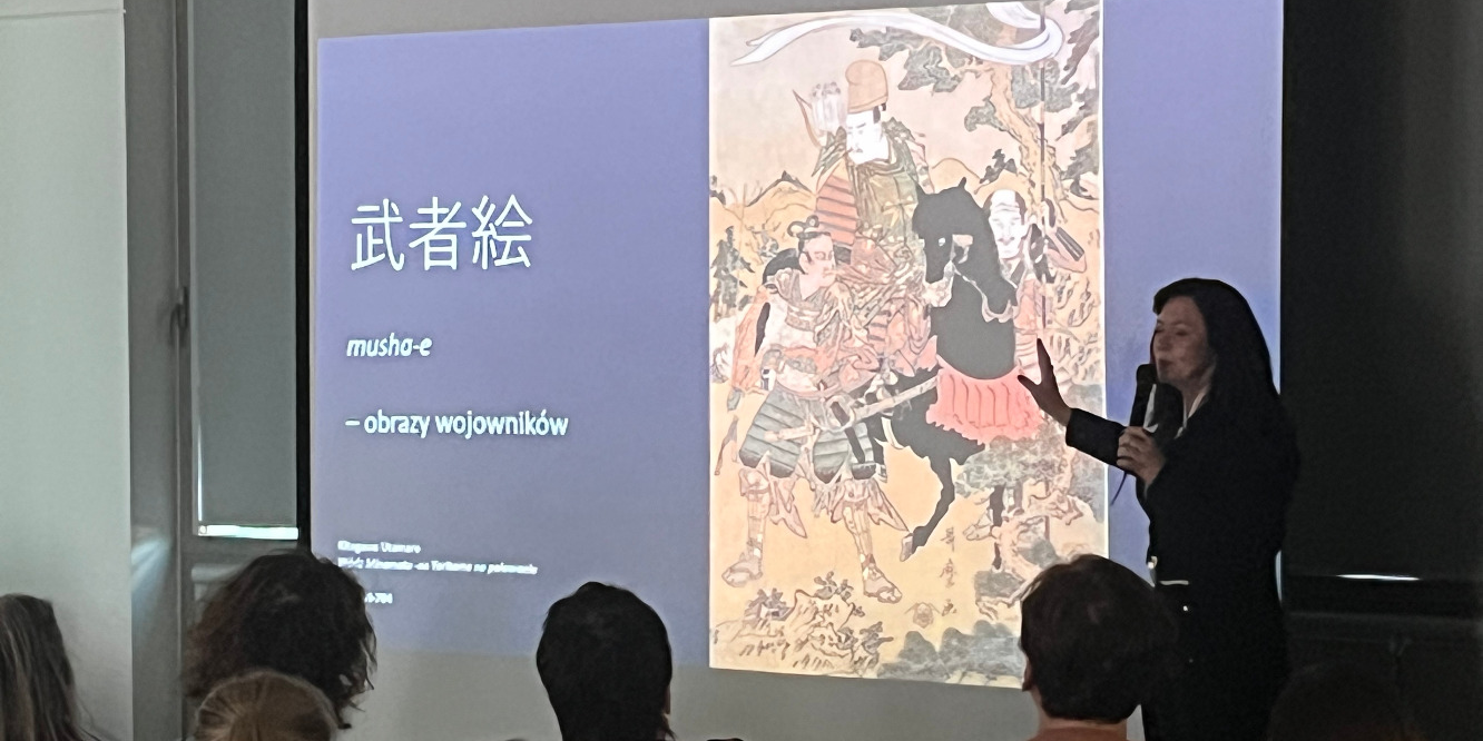 Kustoszka krakowskiego muzeum wygłosiła wykład w Ambasadzie Japonii