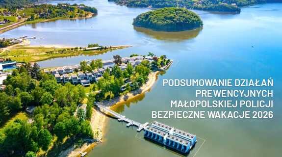 Małopolska Policja podsumowała "Bezpieczne wakacje 2026"