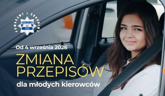 Od września nowe zasady dla początkujących kierowców. Co się zmienia?