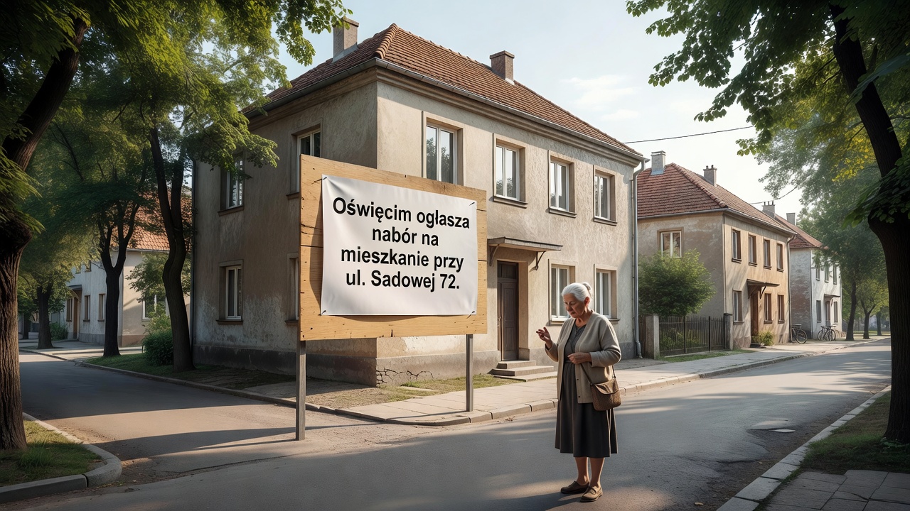 Oświęcim ogłasza nabór na mieszkanie przy ul. Sadowej 72