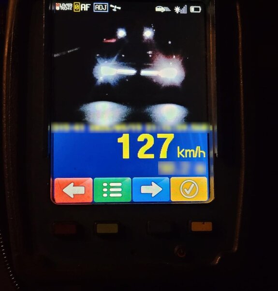 Pięć zatrzymanych praw jazdy. Kierowcy pędzili ponad 50 km/h za szybko
