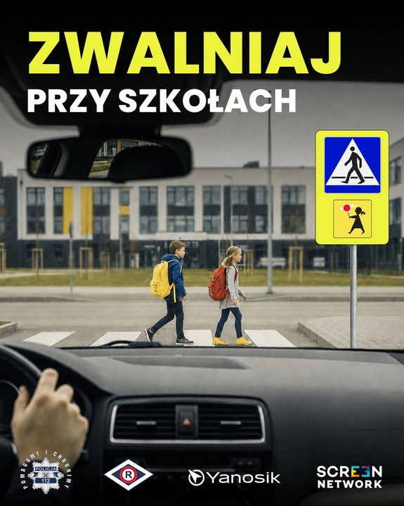 Policja apeluje do kierowców. Akcja bezpieczeństwa przy szkołach