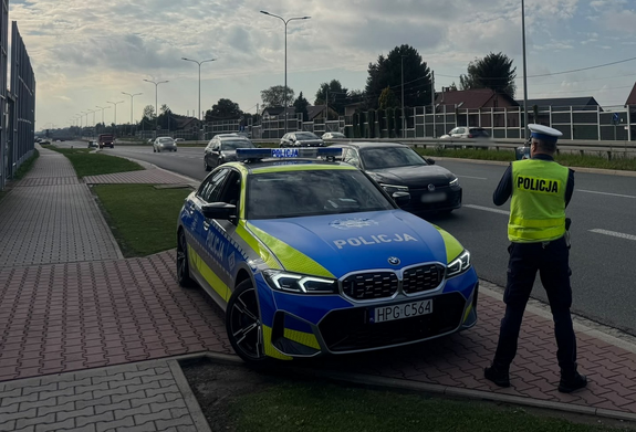 Policja kontrolowała prędkość w Krakowie. 271 przekroczeń i 2 pijanych kierowców