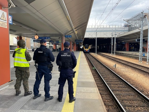 Policja Kraków bierze udział w Rail Action Week. Działania na kolei