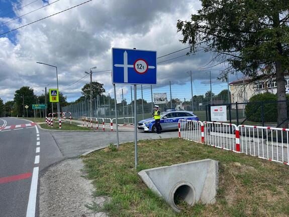 Policja w Gorlicach prowadzi akcję "Bezpieczna droga do szkoły"