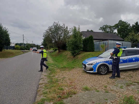 Policja w Gorlicach przeprowadza Dni Bezpieczeństwa Ruchu Drogowego