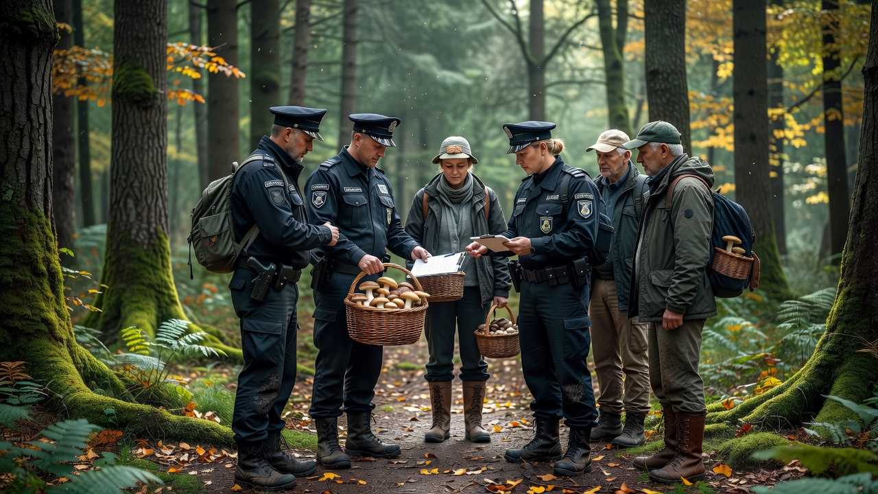 Policjanci radzą, jak bezpiecznie grzybobrać. Sprawdź ważne zasady