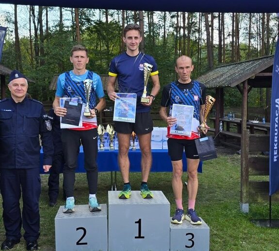 Sądecki policjant mistrzem Polski w biegu przełajowym