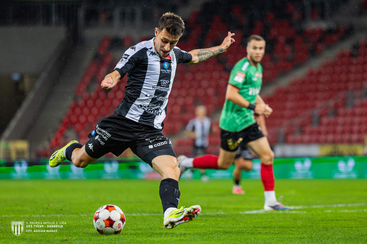 Sandecja i GKS Tychy podzieliły się punktami bez bramek