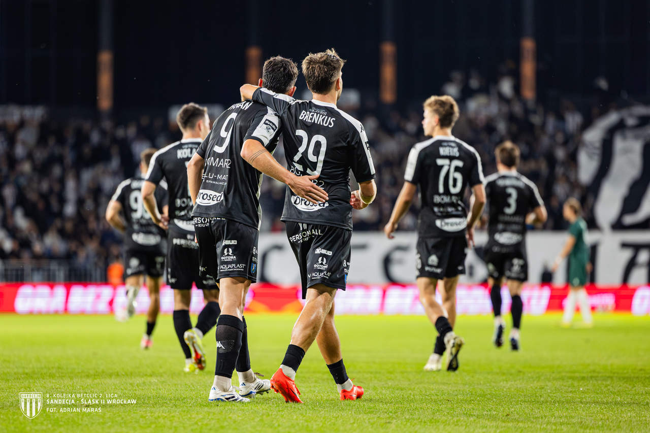 Sandecja rozbiła rezerwy Śląska. 4:2 w Nowym Sączu