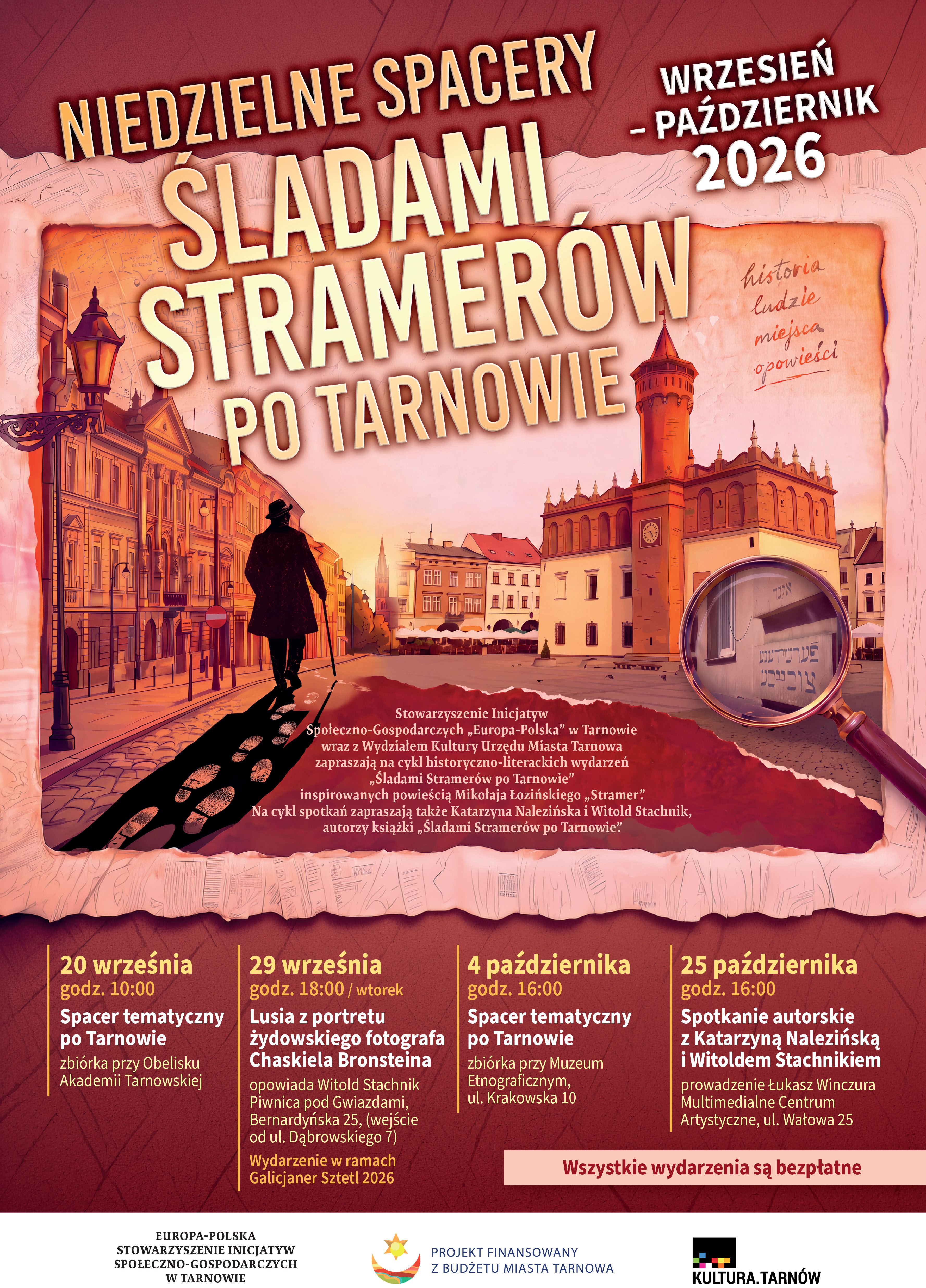 Śladami Stramerów - seria spacerów i spotkań w Tarnowie