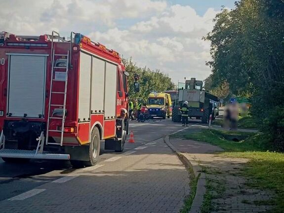 Śmiertelny wypadek motocyklisty w powiecie miechowskim