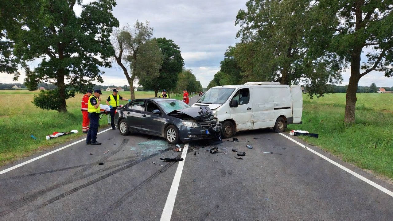 Śmiertelny wypadek na drodze krajowej K79 w powiecie proszowickim