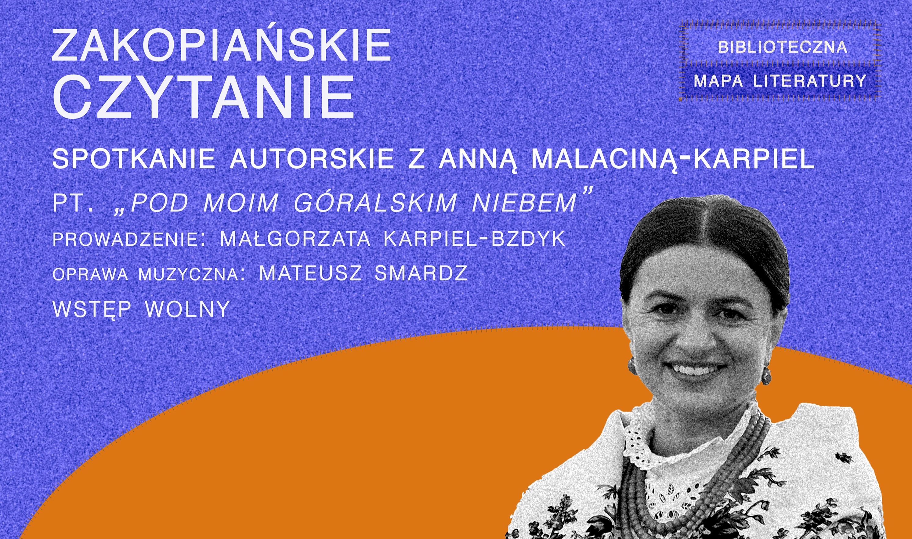 Spotkanie z poetką Anną Malaciną-Karpiel w zakopiańskiej bibliotece